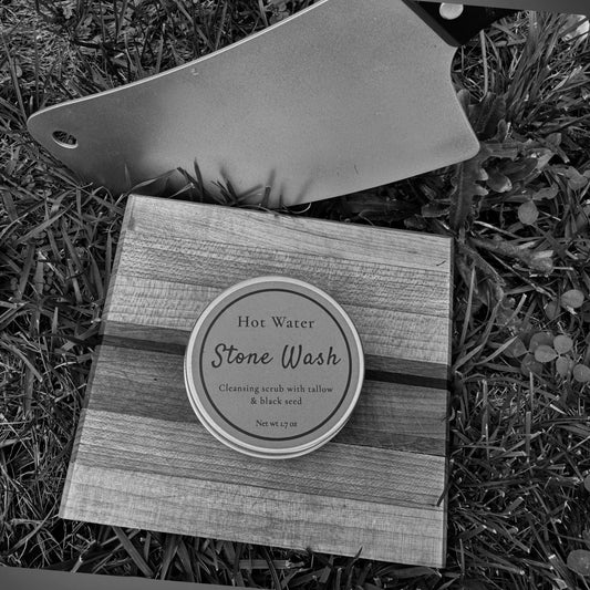 Stone Wash - Cleansing Scrub with Tallow & Black Seed