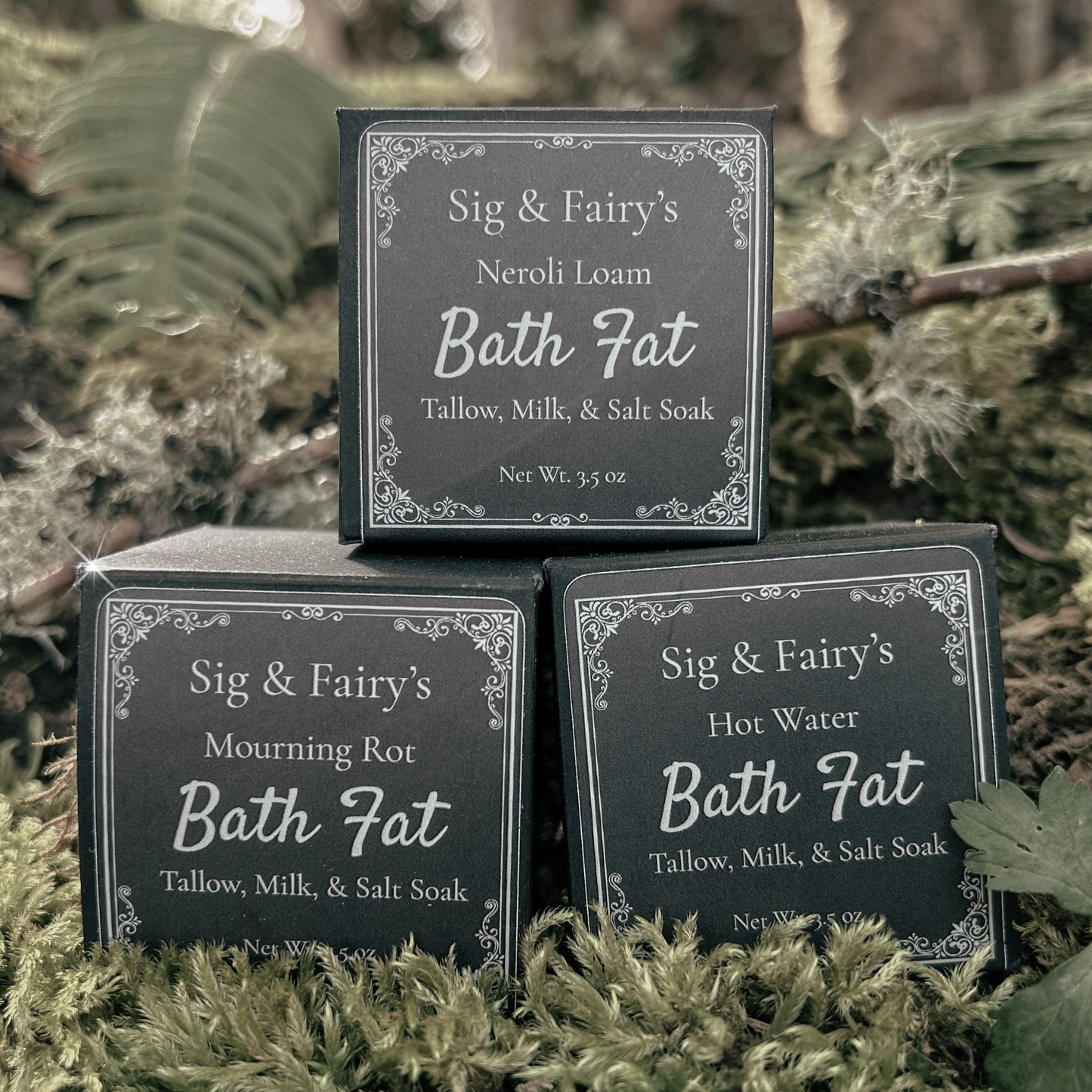 Bath Fat - Tallow, Milk & Salt Soak
