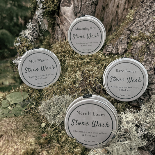 Stone Wash - Cleansing Scrub with Tallow & Black Seed