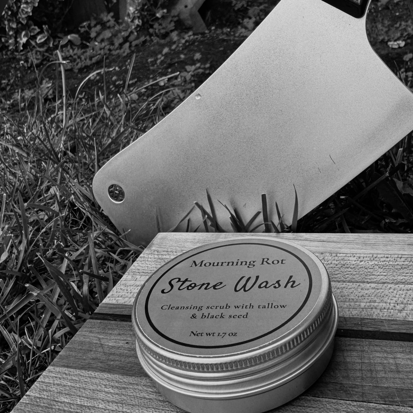 Stone Wash - Cleansing Scrub with Tallow & Black Seed